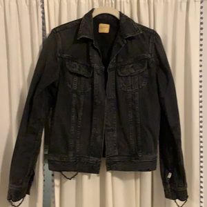 Black denim citizens of humanity jacket